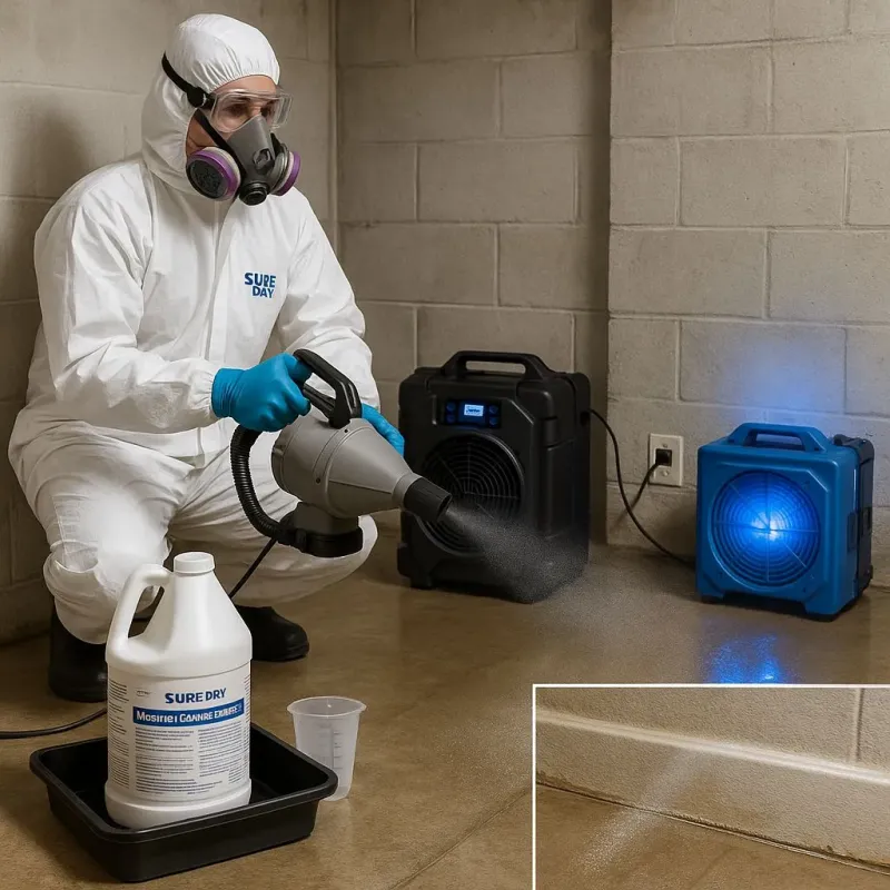 Sanitization and Odor Removal process in Rheems, PA
